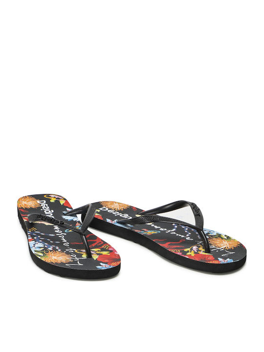 Underwater Frauen Flip Flops in Schwarz Farbe