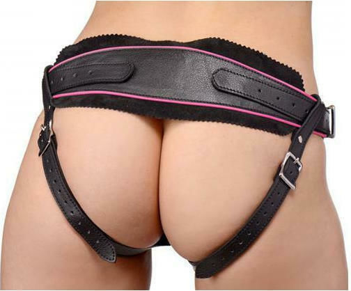 XR Strap U Flamingo Low Rise Strap-On Harness Harnașament în Culoare Negru