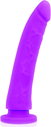 Delta Club Toys Harness & Silicone Dong Gurtzeug mit Dildo 23cm in Lila Farbe