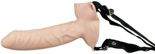 You2Toys Bull Power Harness με Dildo 16cm στο χρώμα του δέρματος