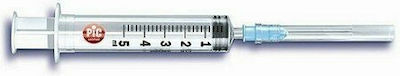 Pic Solution Syringe 21G x 40mm 5ml 1pcs