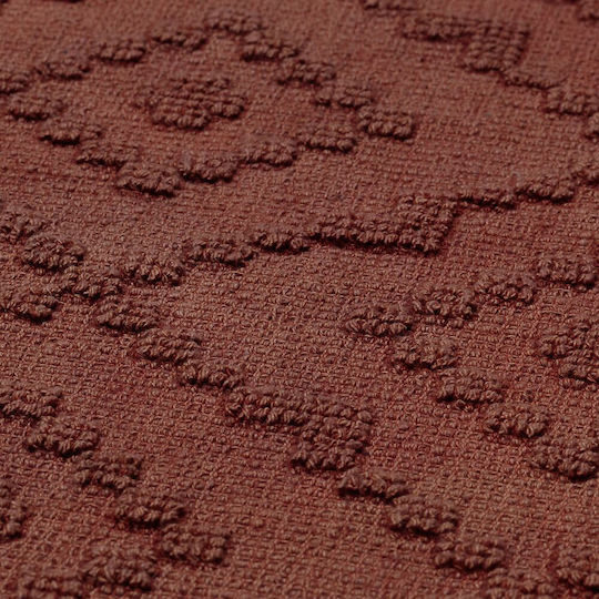 Sealskin Badematte Baumwolle Platz Aztec 800100 Dark Pink 60x60cm