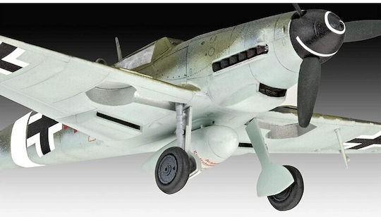 Revell Spitfire Mk.V & Bf109G-10 Modeling Figure Airplane 76 Pieces in Scale 1:72 with Glue and Paints