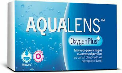 Meyers Aqualens Oxygen Plus 3 Μηνιαίοι Φακοί Επαφής Σιλικόνης Υδρογέλης