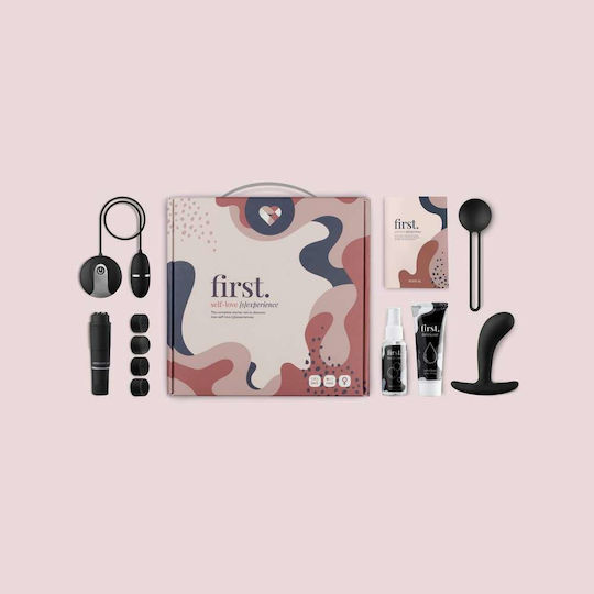 LoveBoxxx First Self-Love (S)Experience Starter Set Mini Δονητής Egg Μαύρος