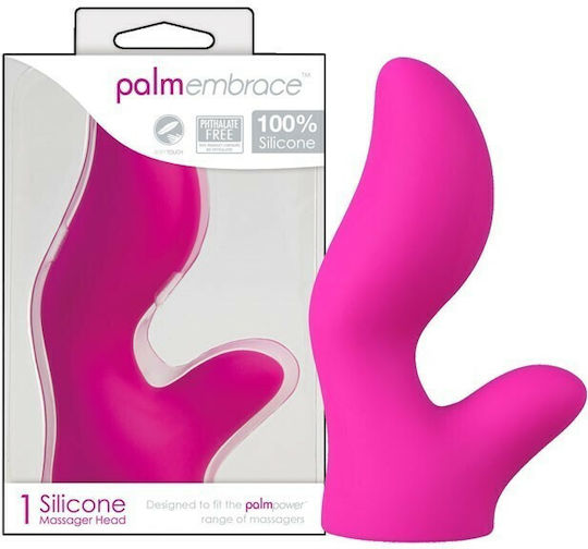 BMS Factory PalmEmbrace Head Attachment Vibrator Head Pink