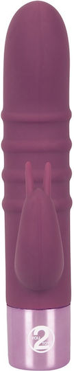 You2Toys Elegant Rabbit Vibe Δονητής Rabbit 16cm Purple