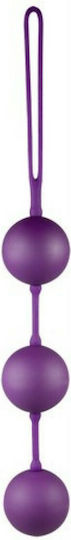 You2Toys Velvet Balls Triple Vaginalbälle Lila