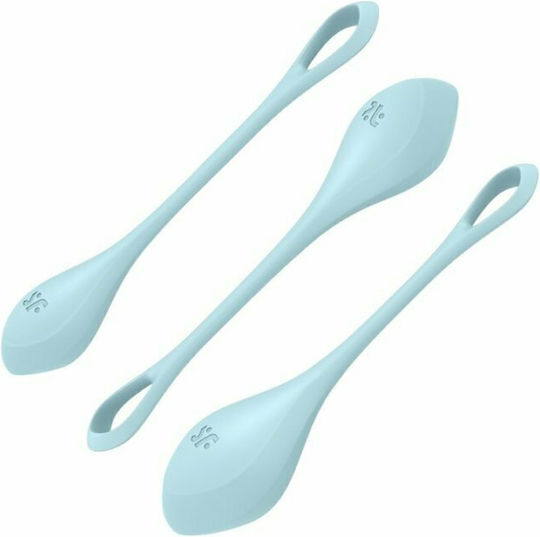 Satisfyer Yoni Power 2 Bile vaginale Light Blue