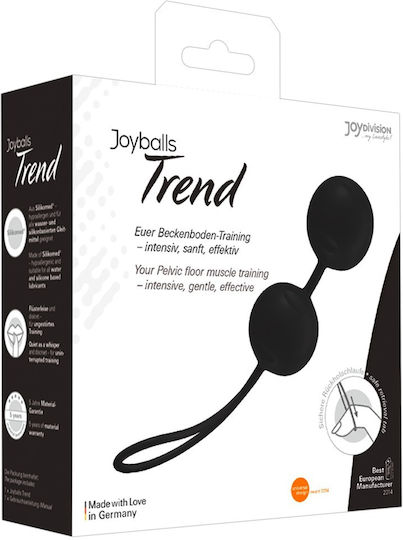 JoyDivision Joyballs Trend Вагинални топки Черен