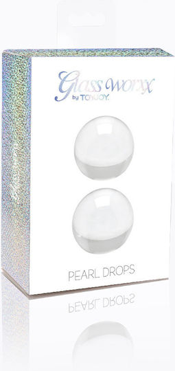 ToyJoy Pearl Drops Вагинални топки Прозрачни