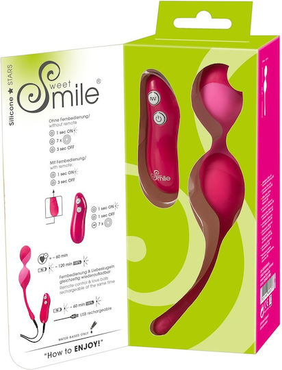 You2Toys Sweet Smile Love Balls Remote Controlled Pink