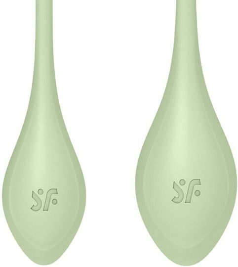 Satisfyer Yoni Power 2 Вагинални топки 3τμχ Light Green