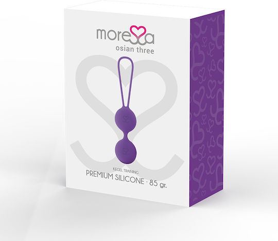 Amoressa Osian Three Premium Silikon Vaginale Bälle Lila