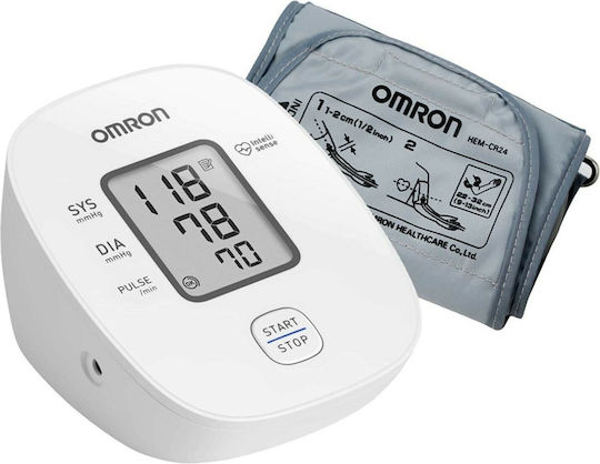Omron M2 Basic Ηλεκτρονικό Πιεσόμετρο Μπράτσου με ανίχνευση Αρρυθμίας HEM-7121J-E