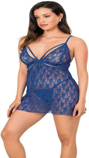 Moongirl 298 Nora Set Sexy Babydoll Baby-Puppe Blue MG298