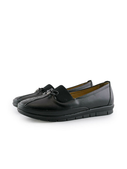 Damkal Damen Loafers in Schwarz Farbe