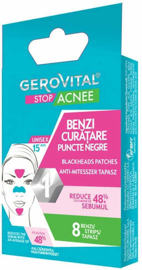 Gerovital Stop Acnee Patches Προσώπου για Καθαρισμό 8τμχ