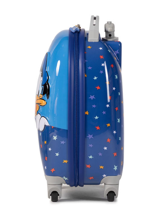 Samsonite DISNEY Παιδική Βαλίτσα Ταξιδίου Καμπίνας Σκληρή Μπλε με 4 Ρόδες Ύψους 46.5εκ.