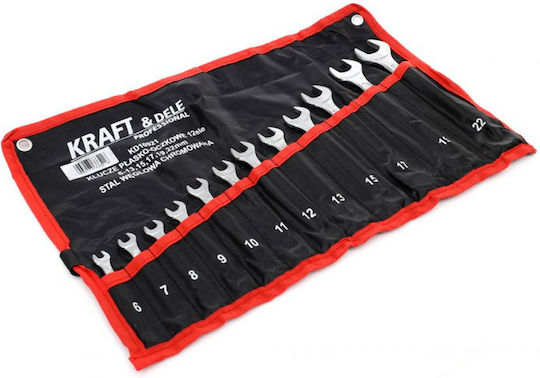 Kraft & Dele Σετ Γερμανοπολύγωνα 17mm 12τμχ
