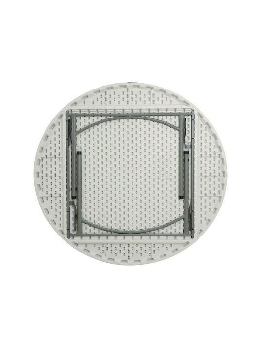 Tisch Zusammenklappbar Blow - R Weiß 121x121x72cm
