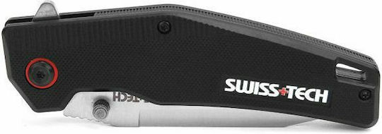 Swiss Tech G10 21040 Pocket Knife Black Titanium