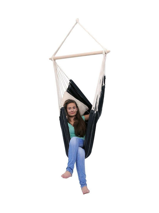 Amazonas Brasil Single Hammock Black 160x160cm