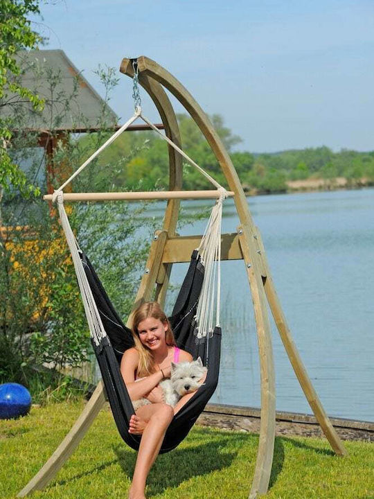 Amazonas Brasil Single Hammock Black 160x160cm