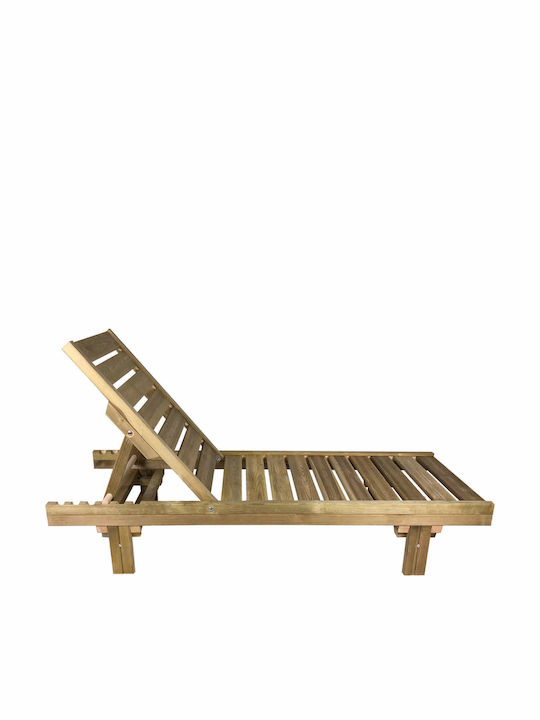 Șezlong Lemn Lux Maro 200x80x32cm