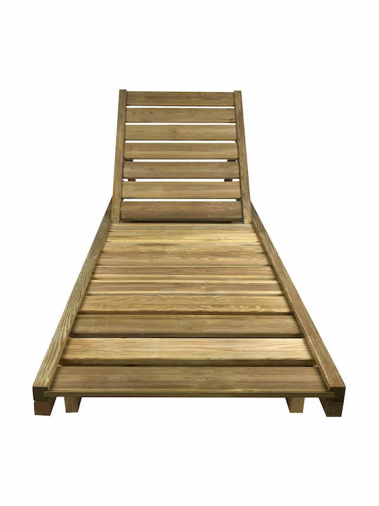 Șezlong Lemn Lux Maro 200x80x32cm