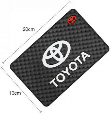 Mobile Phone Holder Car Toyota with Anti-Slip Surface Black