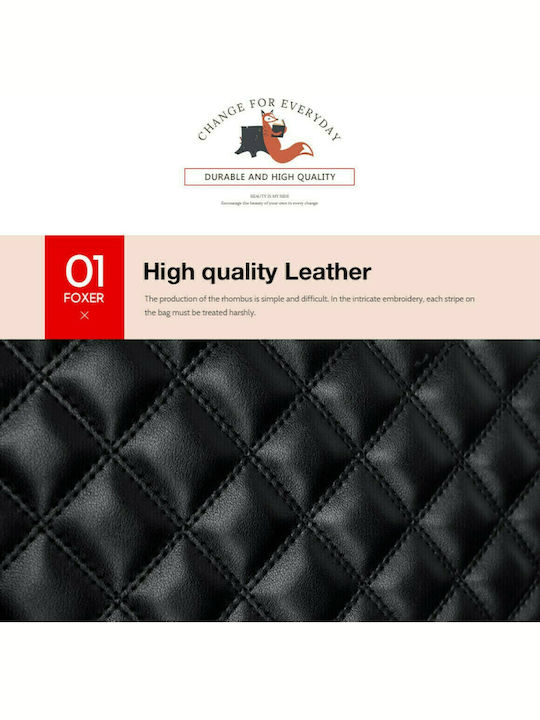 Leather Women's Bag Shoulder Black