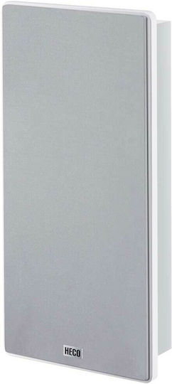 Heco Ambient 22 F Ζεύγος Ηχείων Hi-Fi Τοίχου 70W 2 Δρόμων Π22.5xΒ10.2xΥ44.5εκ. Λευκό