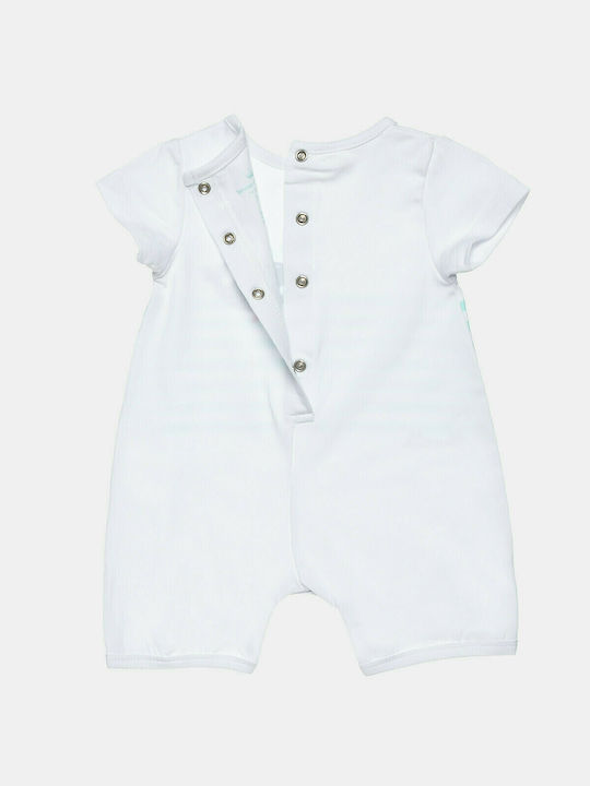 Alouette Baby Bodysuit Set Short-Sleeved White