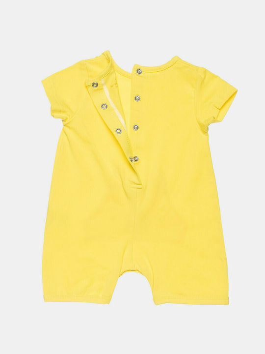 Alouette Baby Bodysuit Set Short-Sleeved Yellow