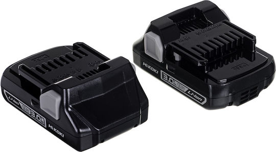 Hikoki WH18DDWQZ Παλμικό Κατσαβίδι Μπαταρίας Brushless 18V 2x3Ah