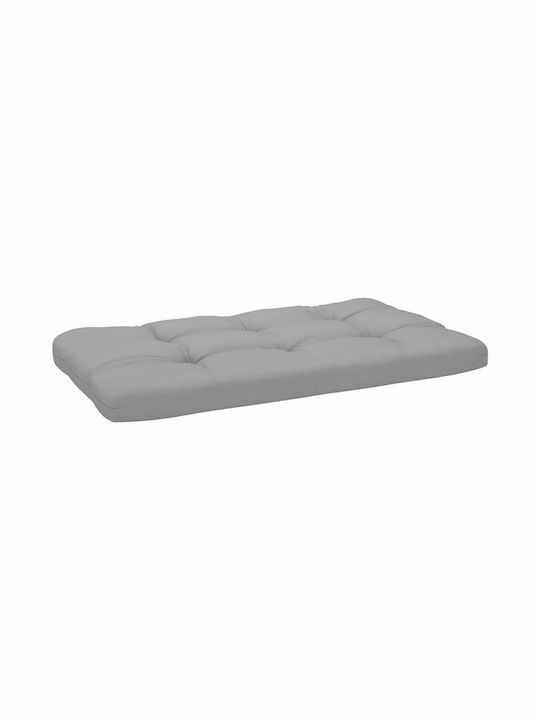 Ecksofa Außenbereich aus Paletten mit Kissen 110x65x55cm