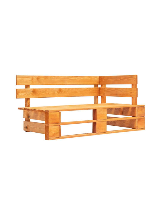 Canapea de colț Exterior din Paleți cu Perne 110x65x55cm