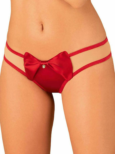 Obsessive Rubinesa Thong Red