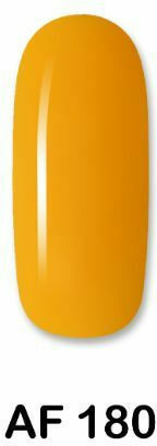 Aloha Fashion Ημιμόνιμο Βερνίκι Νυχιών Mustard Orange AF 180 15ml
