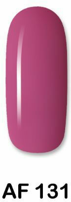 Aloha Fashion Semi-Permanent Nail Polish Carmine Pink AF 131 15ml 1pcs