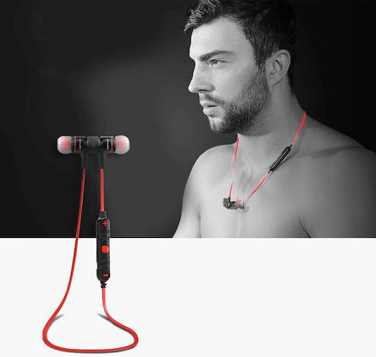 Awei A920BL In-ear Bluetooth Handsfree Ακουστικά με Αντοχή στον Ιδρώτα Ασημί