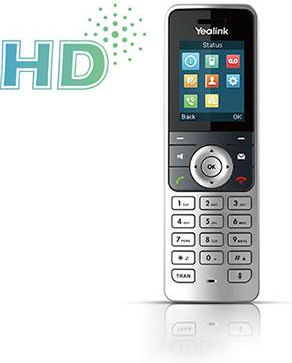 Yealink W53H Безжичен Телефон IP Черен