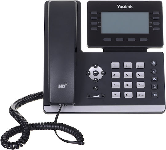 Yealink SIP-T53 Ενσύρματο Τηλέφωνο IP 12 γραμμών Γκρι