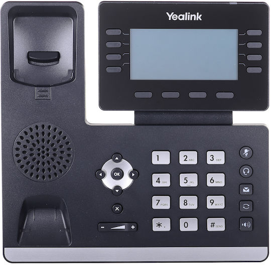 Yealink SIP-T53 Ενσύρματο Τηλέφωνο IP 12 γραμμών Γκρι