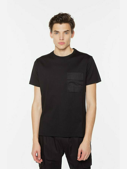 Antony Morato T-shirt Bărbătesc cu Mânecă Scurtă Negru