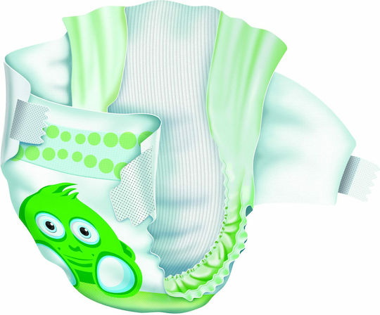 Pillo Babywindeln mit Klebeband Größe Midi Nr 3 für 6-10kg 52 Stück