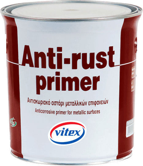 Vitex Anti-Rust Primer Αστάρι Καφέ Κατάλληλο για Μέταλλο 0.75lt