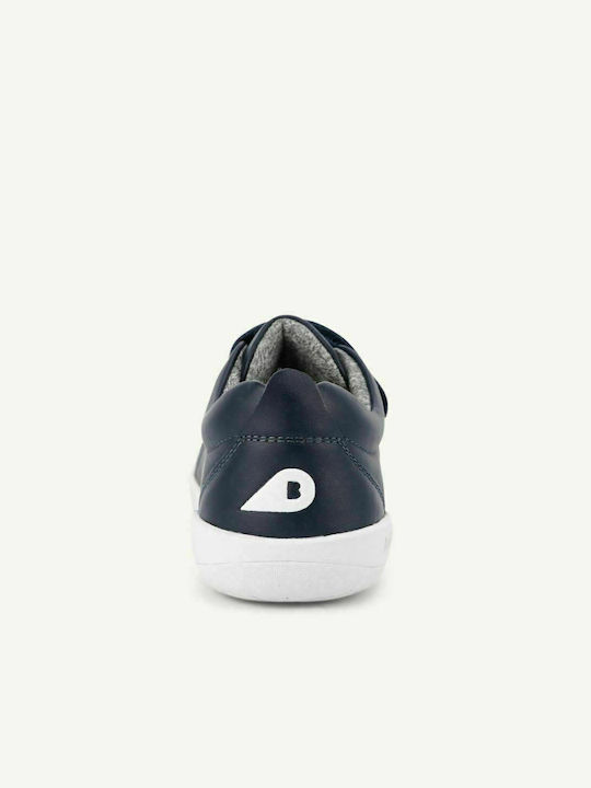 Kids Sneakers with Scratch Navy Blue