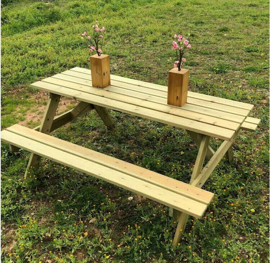 Tisch Stabil Iris 180x60x74cm
